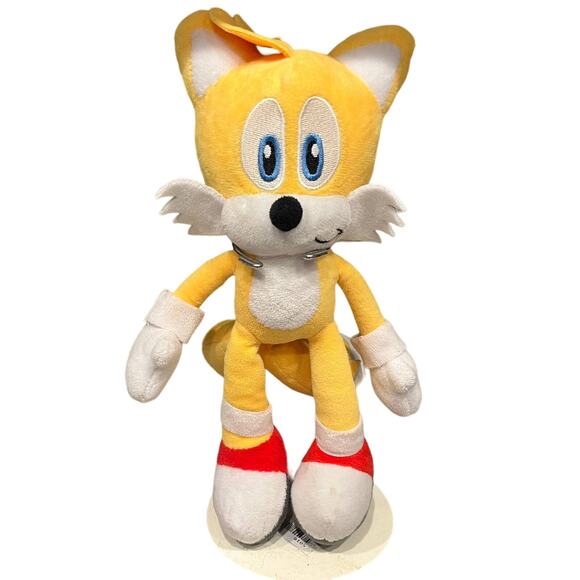 Sonic the Hedgehog Miles Prower Tails 10” plush - Picture 1 of 4